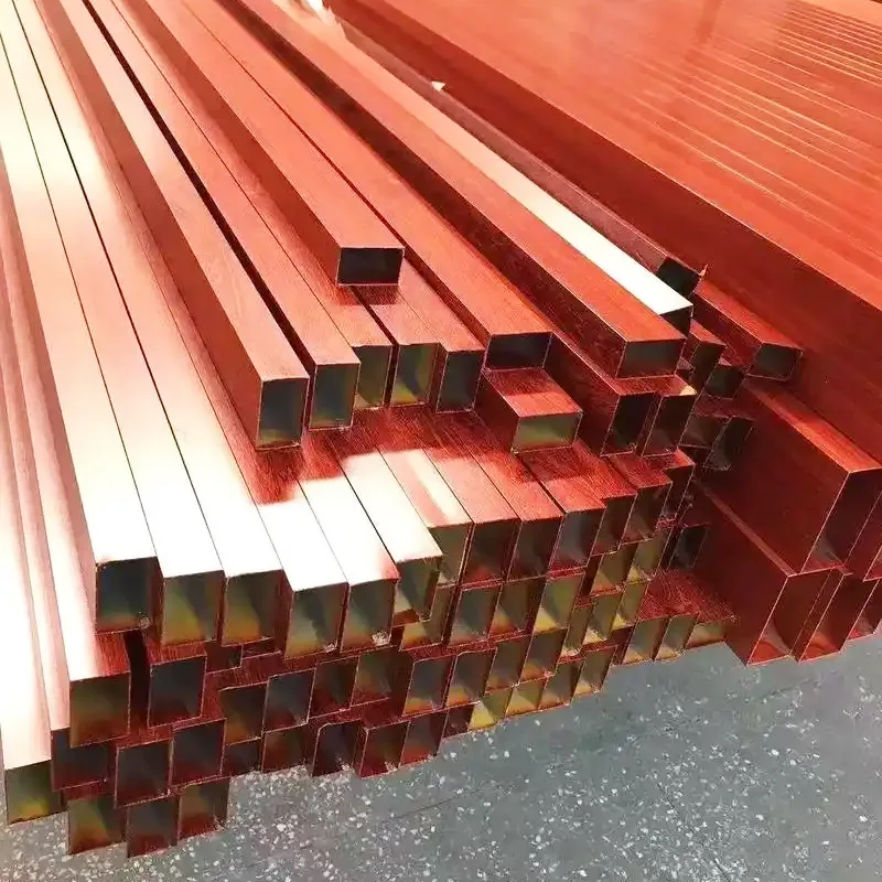 7075 Aluminium-Vierkantrohr